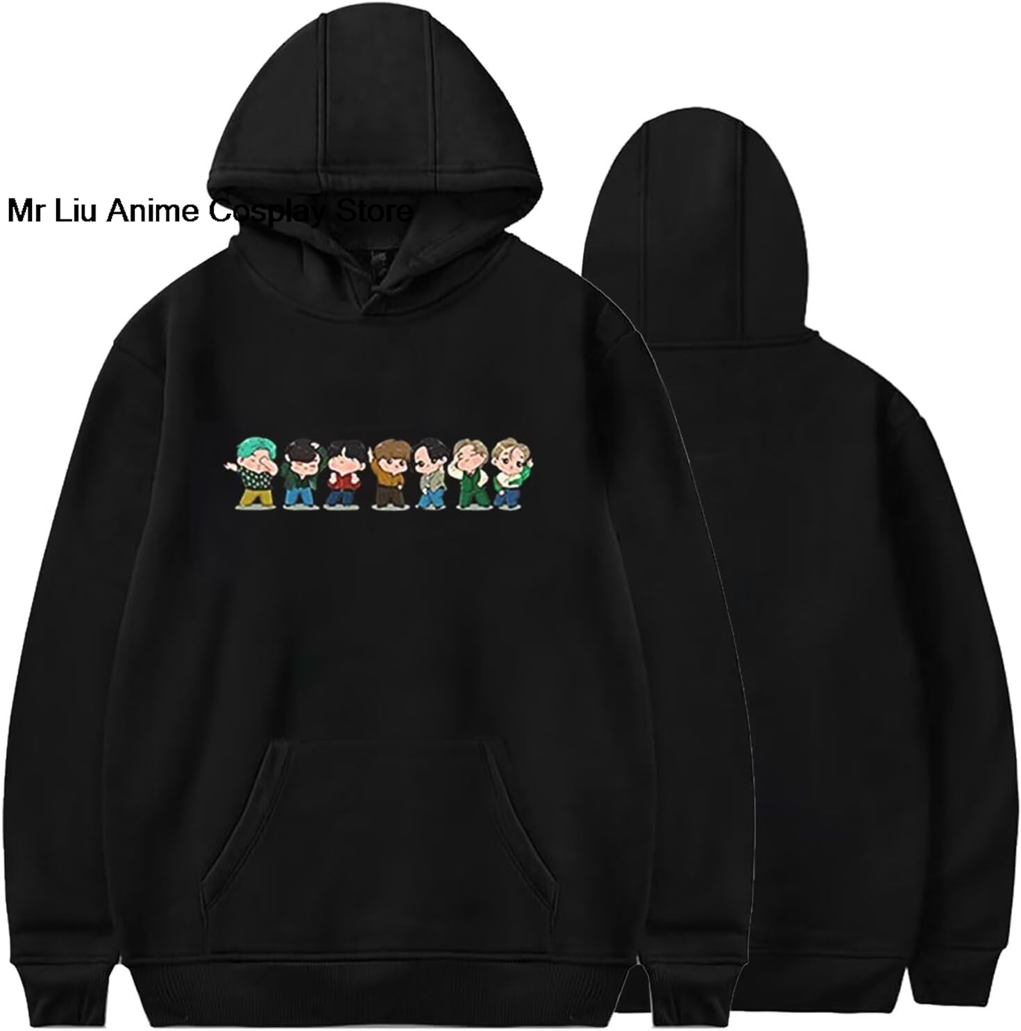 Anime Merchandise Hoodie - Women Graphic Hoodie Love Yourself Sweatshirt
