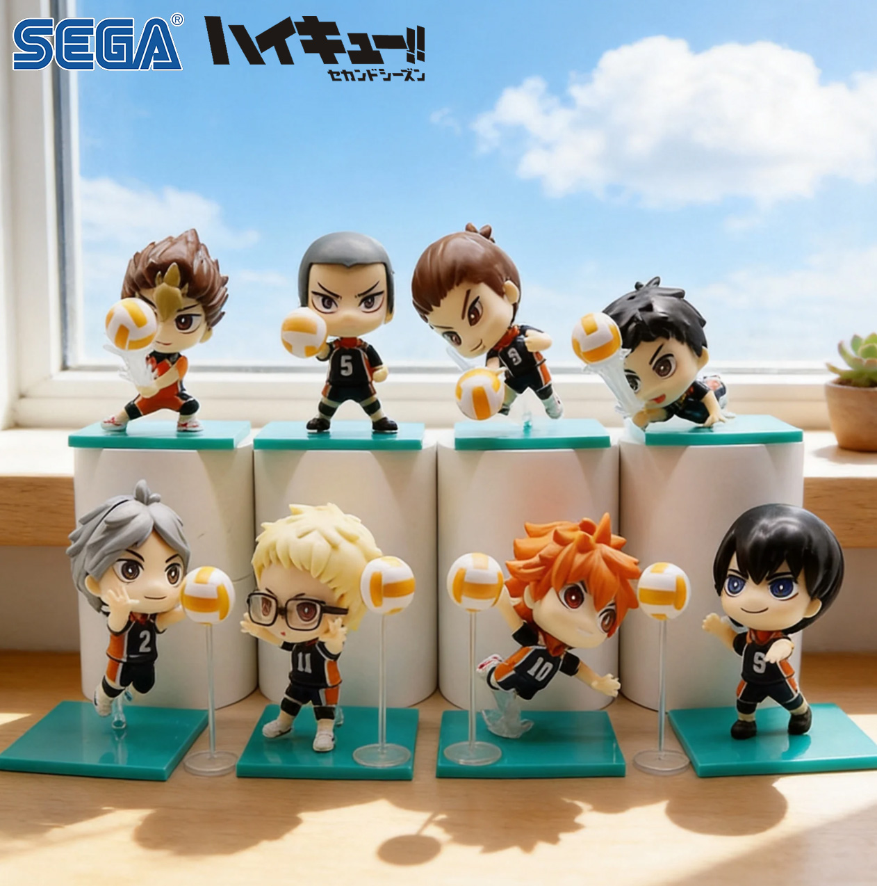 Anime Merchandise Haikyuu - SEGA Haikyuu!! Anime Collection - 8-Piece