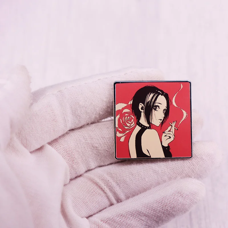 Nana Osaki Enamel Pin Ai Yazaw - Nana Anime Merchandise ulasan dan harga