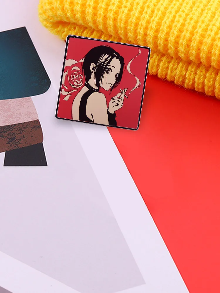 Nana Osaki Enamel Pin Ai Yazaw - Nana Anime Merchandise ulasan dan harga