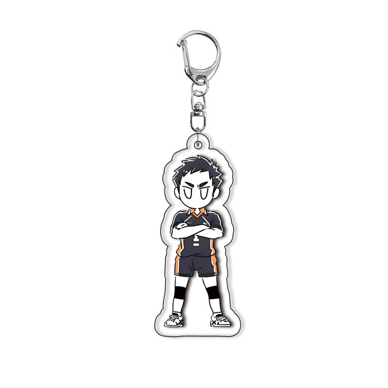 Anime Keychain Haikyuu Volleyb - Anime Merchandise Haikyuu ulasan dan harga