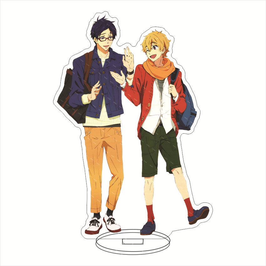16CM Anime Acrylic Figure Free - Anime Merchandise Collection ulasan dan harga