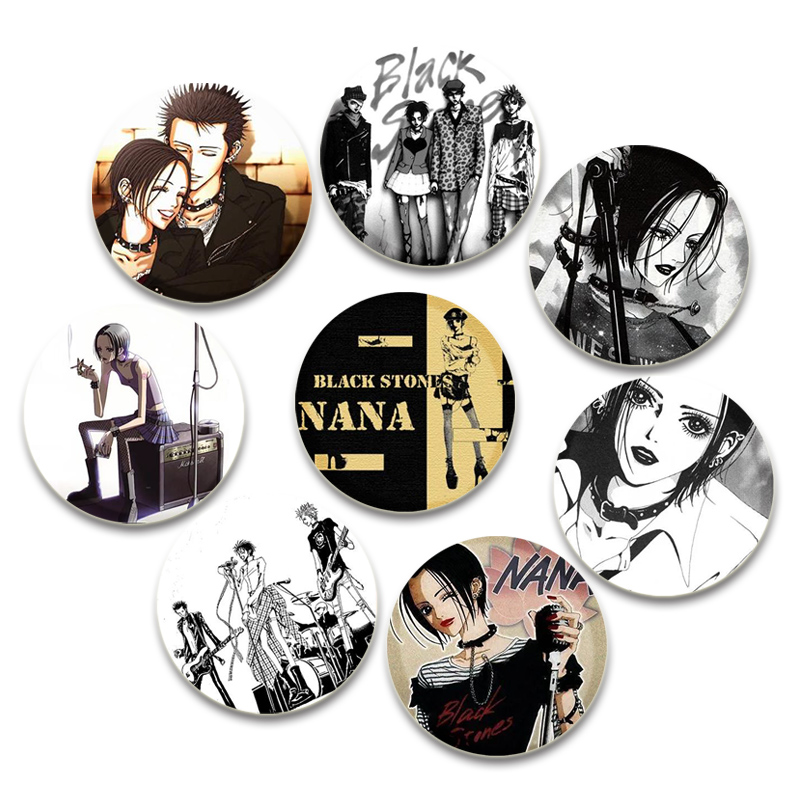 58mm Nana Enamel Pin Anime Fig - Nana Anime Merchandise ulasan dan harga