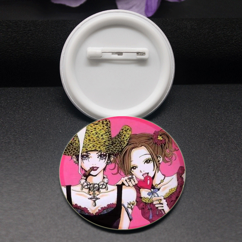 58mm Nana Enamel Pin Anime Fig - Nana Anime Merchandise ulasan dan harga