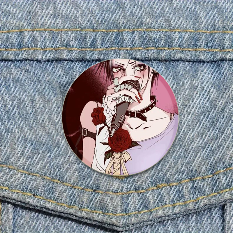 58mm Nana Enamel Pin Anime Fig - Nana Anime Merchandise ulasan dan harga
