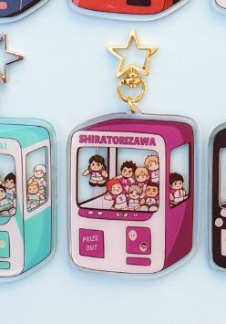 6Cm Acrylic Keychain for Haiky - Anime Merchandise Haikyuu ulasan dan harga