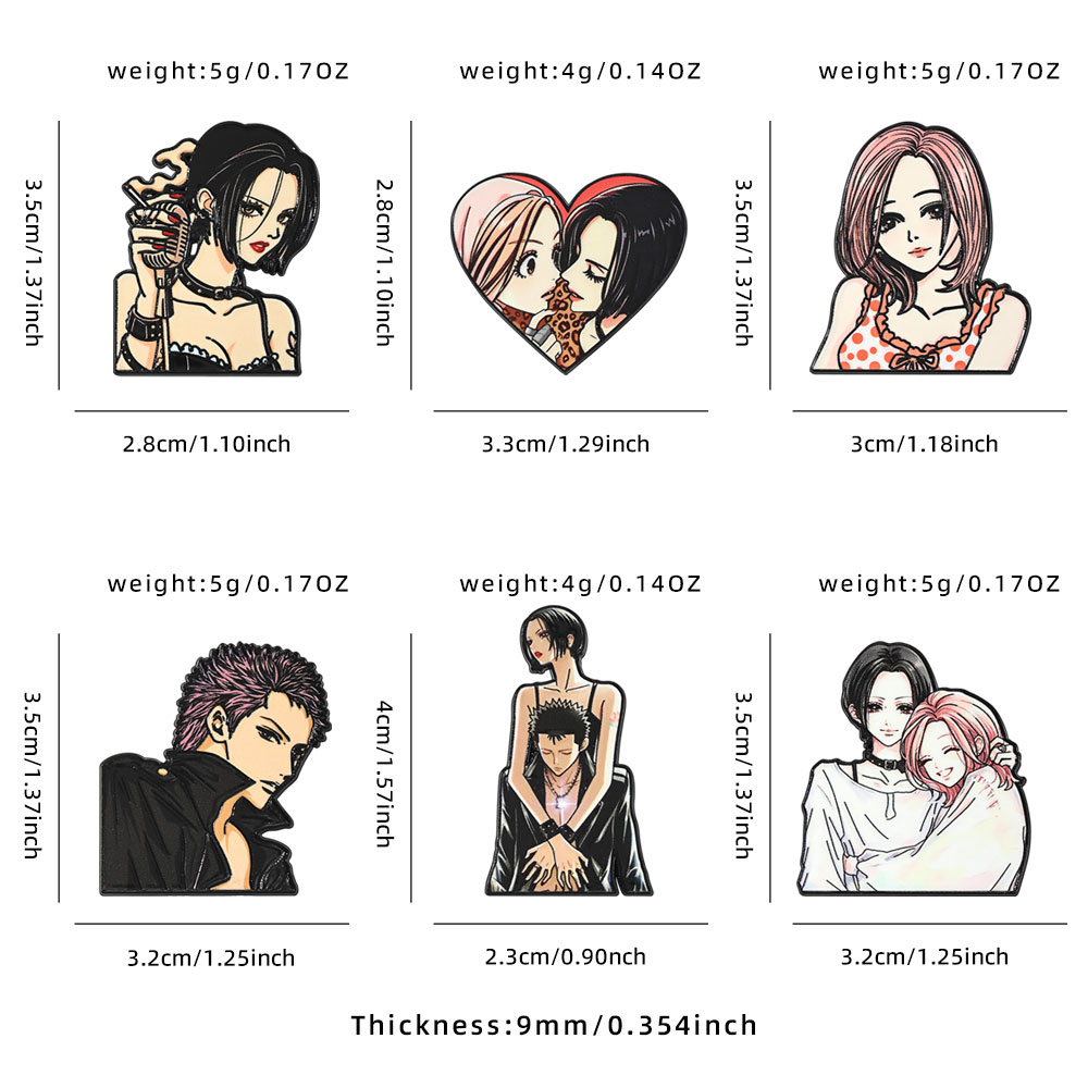 Vintage Punk Style Manga Girls - Nana Anime Merchandise ulasan dan harga