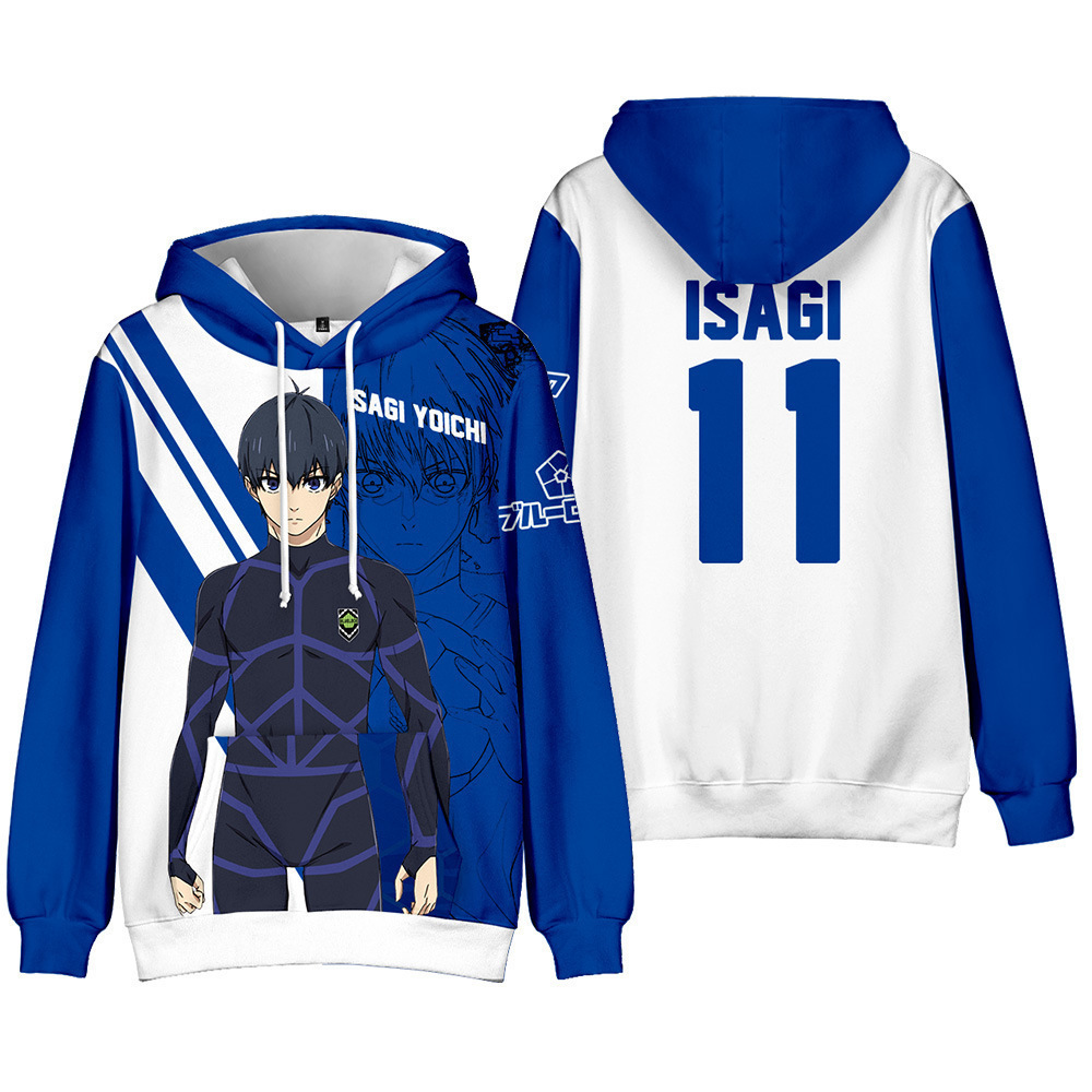 New anime BLUE LOCK merchandis - Anime Merchandise Hoodie ulasan dan harga