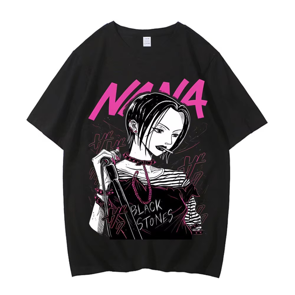 NANA Anime Graphic T-shirt Vin - Nana Anime Merchandise ulasan dan harga