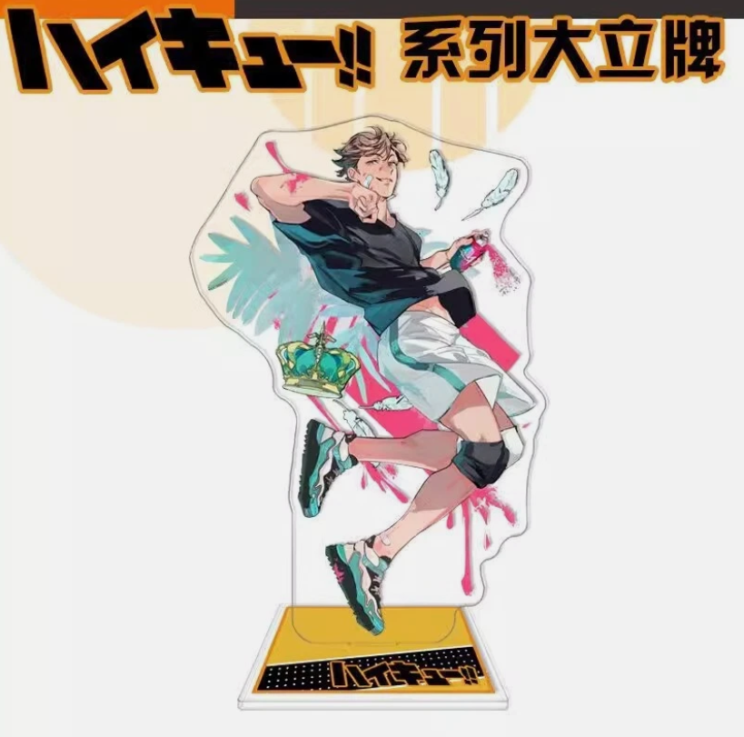 15Cm Anime Acrylic Standee for - Anime Merchandise Haikyuu ulasan dan harga