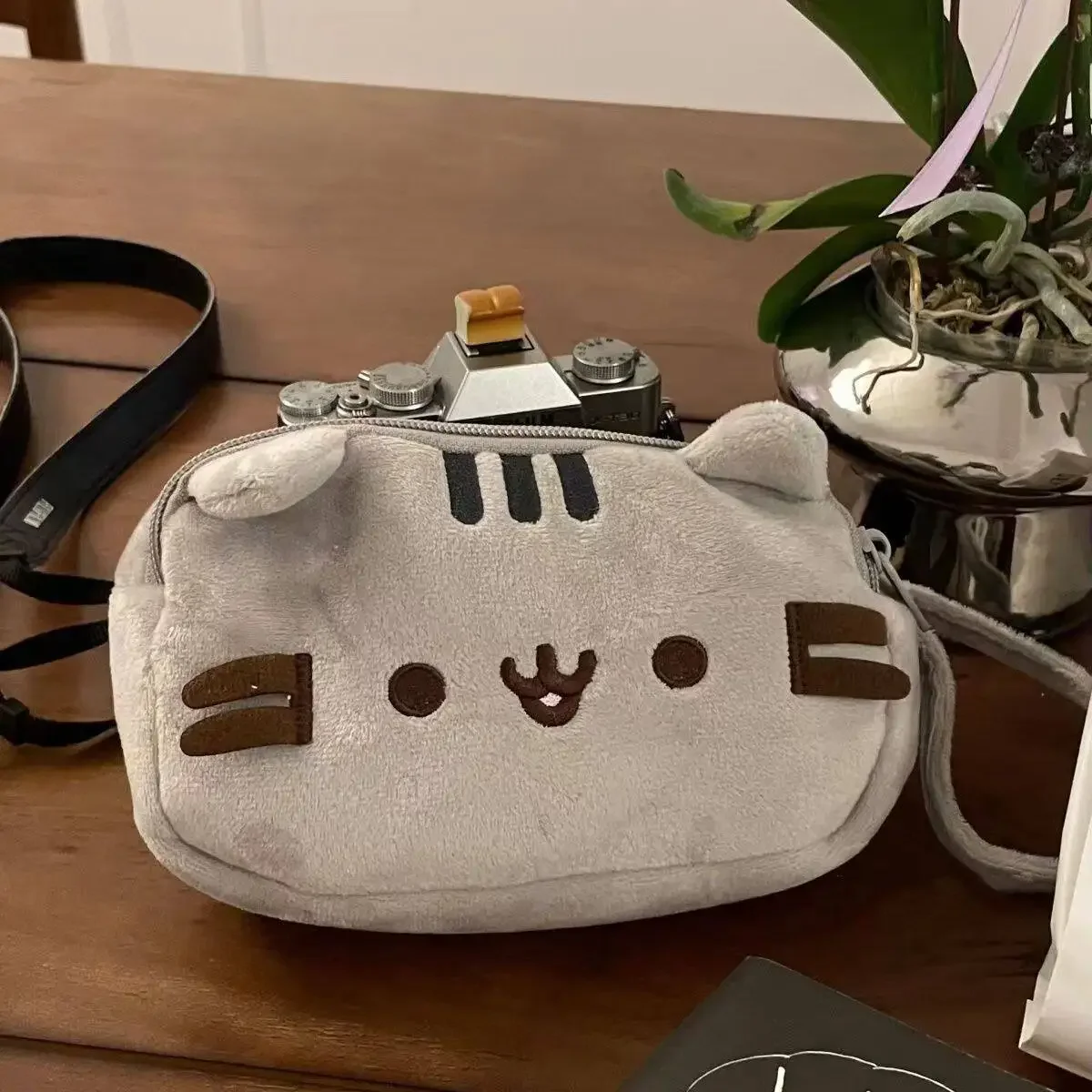 Cute Pusheen Pencil Case Carto - Anime Merchandise Bag ulasan dan harga