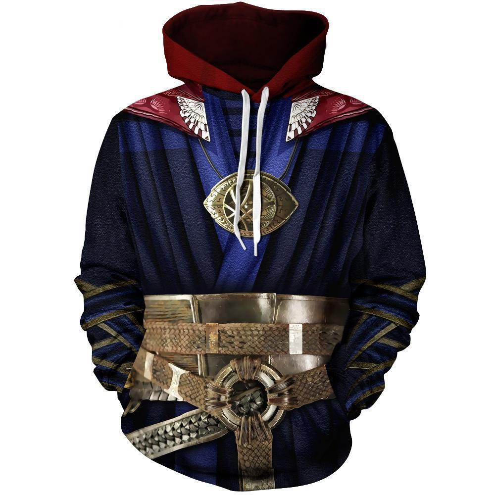 Doctor Strange 3D Animation Ho - Anime Merchandise Hoodie ulasan dan harga